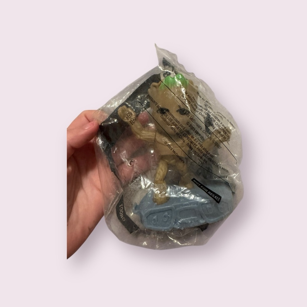 NWT McDonalds Baby Groot Toy Guardians of the Galaxy Vol 3